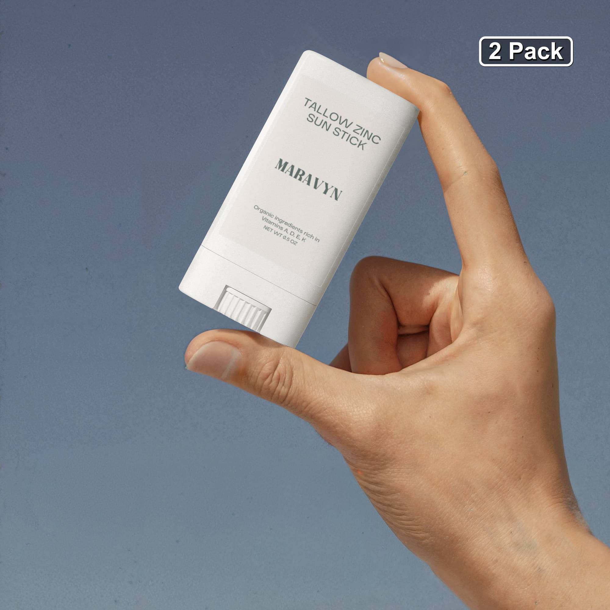 Tallow Zinc Sun Stick – 2 Pack