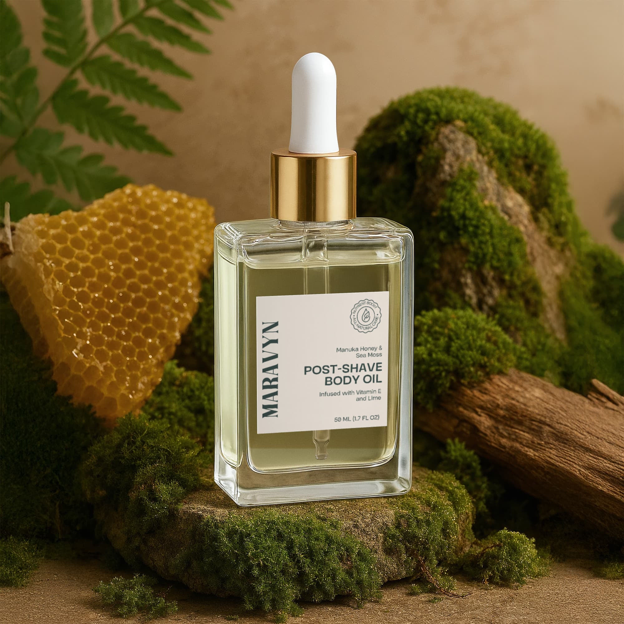 Manuka Sea Moss Post-Shave Oil