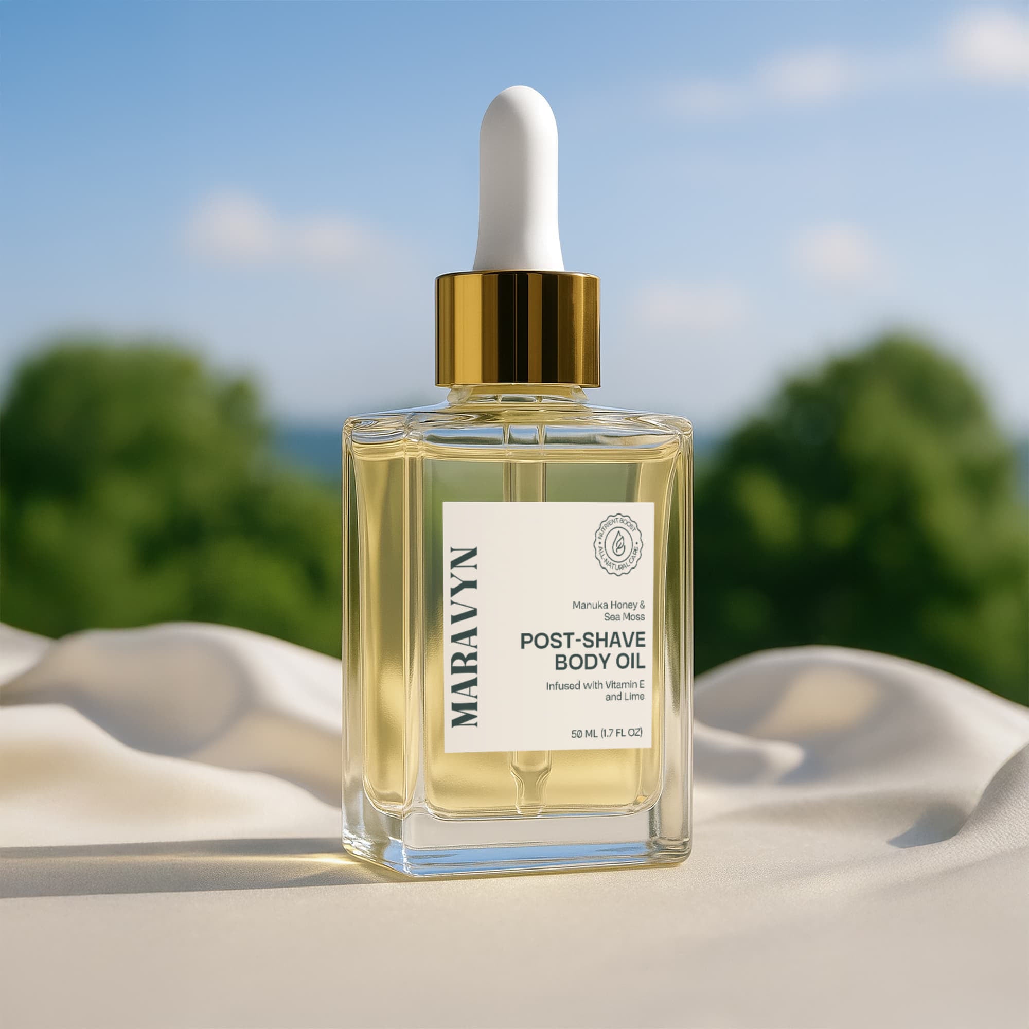 Manuka Sea Moss Post-Shave Oil